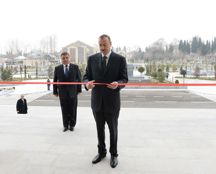 В городе Гейгель открылся Центр Гейдара Алиева (ФОТО)