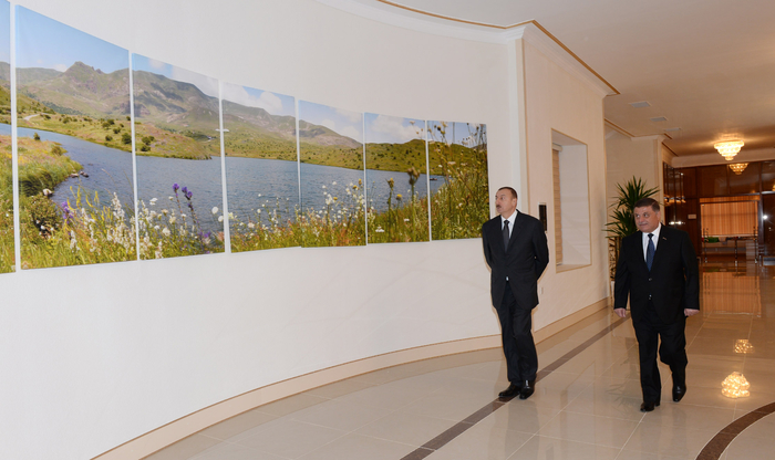 В городе Гейгель открылся Центр Гейдара Алиева (ФОТО)