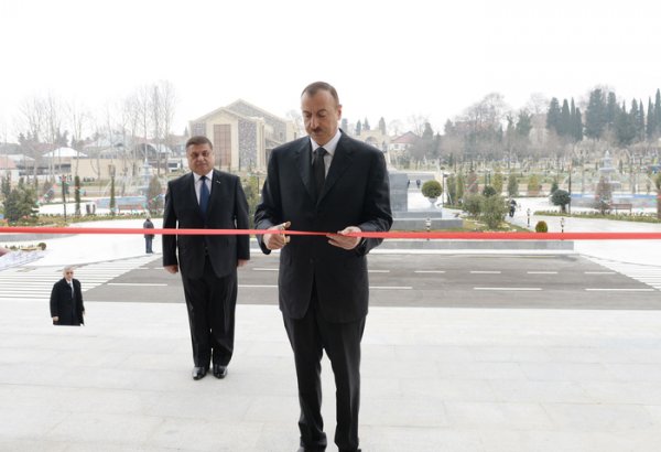 В городе Гейгель открылся Центр Гейдара Алиева (ФОТО)