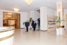 Ильхам Алиев ознакомился с Центром молодежи в Гейгеле (ФОТО)