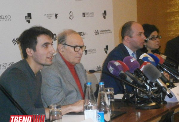 Эннио Морриконе  в Баку: "Каждая концертная программа – это праздник" (ФОТО)