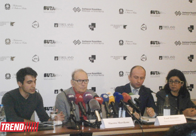 Эннио Морриконе  в Баку: "Каждая концертная программа – это праздник" (ФОТО)