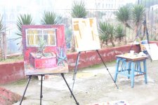 В Баку прошел пленэр "Под открытым небом" (ФОТО)