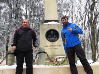 Рамиль Зиядов доехал до Пятигорска в условиях тумана и холода - мировое турне "Во имя Азербайджана" (ФОТО)