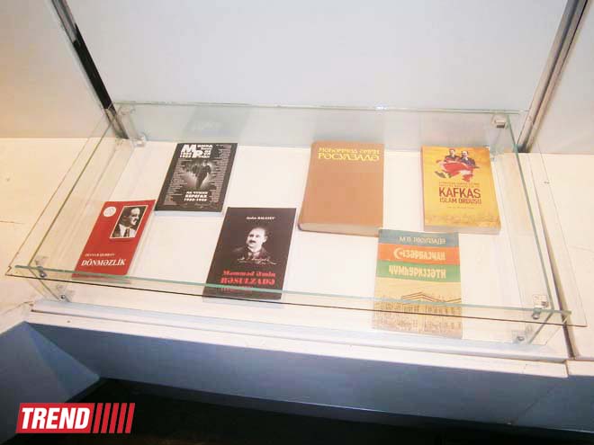 В Баку прошло мероприятие "Одна страница истории", посвященное юбилею Мамеда Эмина Расулзаде (ФОТО)