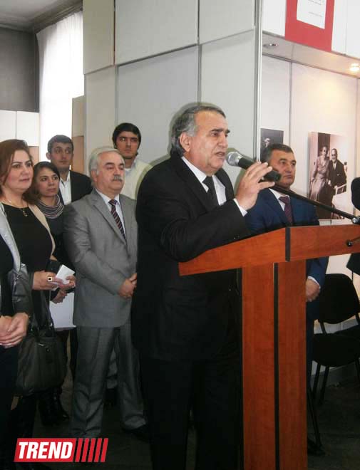 В Баку прошло мероприятие "Одна страница истории", посвященное юбилею Мамеда Эмина Расулзаде (ФОТО)