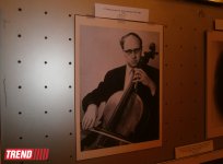 В Баку состоялось открытие фотовыставки "Русская виолончельная школа" (ФОТО)