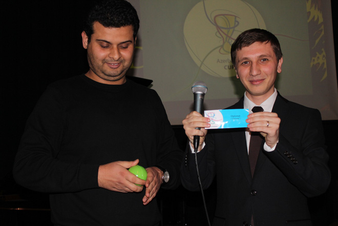 Состоялась жеребьевка Кубка Азербайджана по игре "Что? Где? Когда?" (ФОТО)