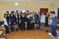 Ветераны рассказали школьникам Баку о блокаде Ленинграда (ФОТО)