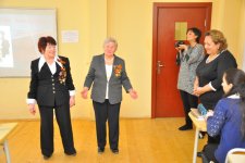 Ветераны рассказали школьникам Баку о блокаде Ленинграда (ФОТО)