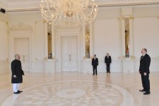 Президент Азербайджана принял верительные грамоты нового посла Пакистана (ФОТО)