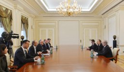 Президент Азербайджана принял делегацию во главе с министром иностранных дел Нидерландов