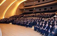 Ильхам Алиев принял участие в конференции, посвященной исполнению  Госпрограмм социально-экономического развития регионов Азербайджана (ФОТО)