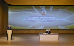 Ильхам Алиев принял участие в конференции, посвященной исполнению  Госпрограмм социально-экономического развития регионов Азербайджана (ФОТО)