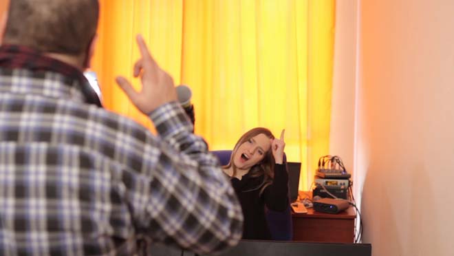 Участники "Большой сцены" готовятся к первому шоу (ФОТО)