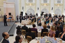 Президент Азербайджана и его супруга приняли участие в организованном в Сочи официальном приеме (ФОТО)