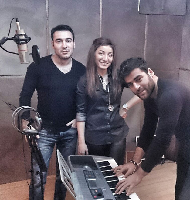 Композитор Пярвиз Махмудов и участница нацотбора "Евровидения" реализуют проект “Ola bilərdin” (фото)