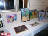 В Баку прошла выставка работ подростков с синдромом Дауна: Мир доброты и позитива (ФОТО)