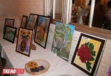 В Баку прошла выставка работ подростков с синдромом Дауна: Мир доброты и позитива (ФОТО)