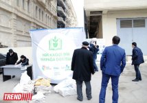 В Баку стартовала массовая акция в рамках проекта "Заменим каждый лист бумаги на листья" (ФОТО)