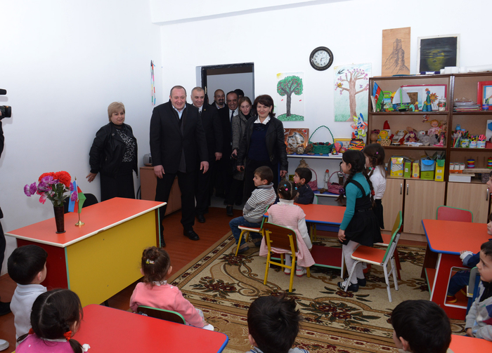 Президент Грузии побывал в Гахском районе (ФОТО)