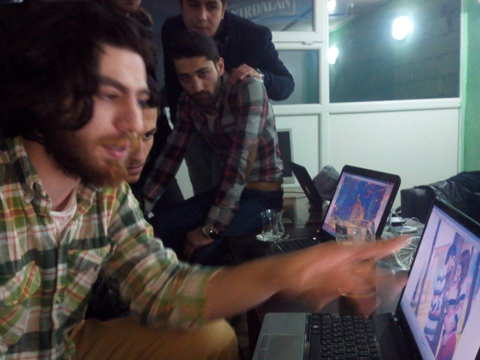 В Гяндже прошел мастер-класс фотографа Илькина Гусейнова (ФОТО)