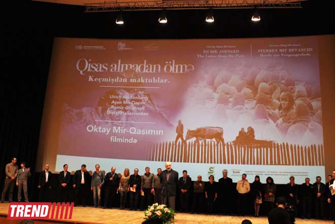 В Баку состоялась премьера фильма Огтая Миргасымова с участием актеров из Германии и Грузии (ФОТО)