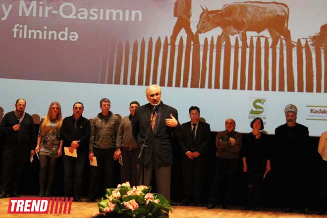 В Баку состоялась премьера фильма Огтая Миргасымова с участием актеров из Германии и Грузии (ФОТО)