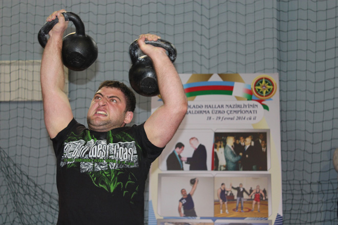 В Азербайджане определены победители чемпионата по гиревому спорту (ФОТО)