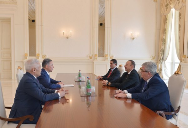 Президент Азербайджана принял делегацию под руководством председателя Мажилиса парламента Казахстана