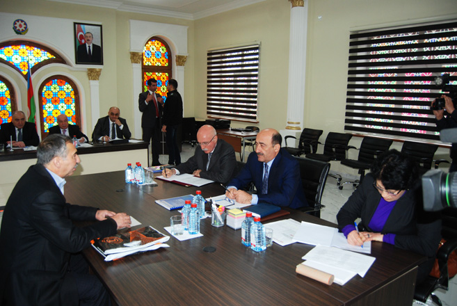 Министр культуры и туризма Азербайджана провел прием граждан в Хачмазе (ФОТО)