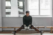 Двукратный победитель Мирового Гран-при по К-1 потренировался в Баку (фото)