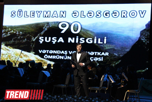 В Баку прошел театрализованный юбилейный вечер композитора Сулеймана Алескерова (ФОТО)