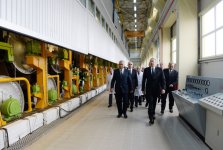 Президент Азербайджана принял участие в открытии новых предприятий в Сумгайыте (ФОТО)