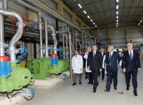 Президент Азербайджана принял участие в открытии новых предприятий в Сумгайыте (ФОТО)