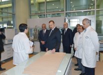 Президент Азербайджана принял участие в открытии новых предприятий в Сумгайыте (ФОТО)