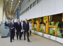 Президент Азербайджана принял участие в открытии новых предприятий в Сумгайыте (ФОТО)