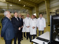 Президент Азербайджана принял участие в открытии новых предприятий в Сумгайыте (ФОТО)