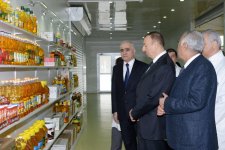 Президент Азербайджана принял участие в открытии новых предприятий в Сумгайыте (ФОТО)