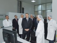 Президент Азербайджана принял участие в открытии новых предприятий в Сумгайыте (ФОТО)