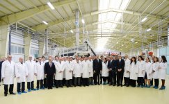 Президент Азербайджана принял участие в открытии новых предприятий в Сумгайыте (ФОТО)