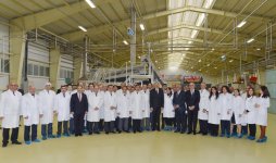 Президент Азербайджана принял участие в открытии новых предприятий в Сумгайыте (ФОТО)