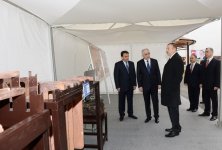 Президент Азербайджана принял участие в открытии новых предприятий в Сумгайыте (ФОТО)