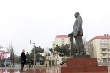 Президент Азербайджана принял участие в открытии новых предприятий в Сумгайыте (ФОТО)