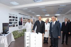 Президент Азербайджана принял участие в открытии новых предприятий в Сумгайыте (ФОТО)