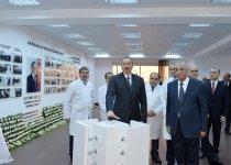 Президент Азербайджана принял участие в открытии новых предприятий в Сумгайыте (ФОТО)