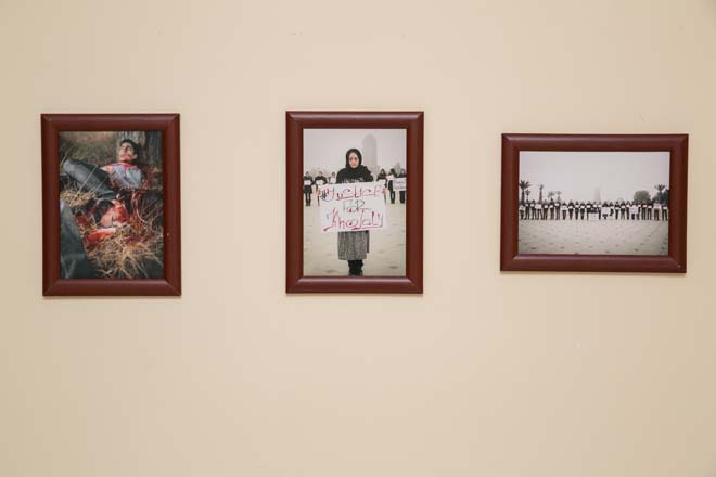 В Гяндже представлена фотовыставка, посвященная Ходжалинской трагедии (фото)