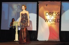 Азербайджанский модельер стала победителем международного конкурса в Румынии (ФОТО)