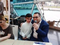 В Баку прошла благотворительная акция в помощь поэту Фаризу Керимли (ФОТО)