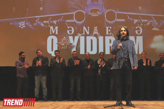 Героизм азербайджанских офицеров и командующего авиационным полком - презентация фильма "Я возвращаюсь домой" (ФОТО)